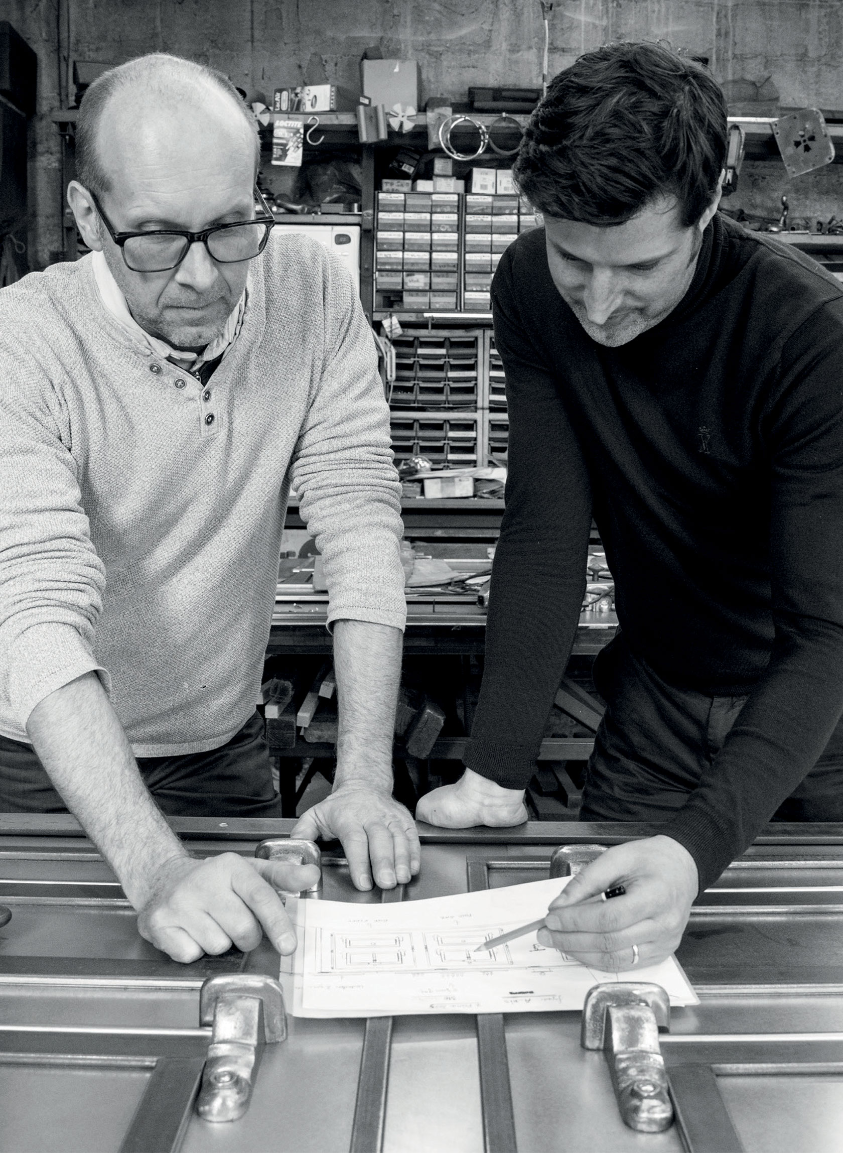 Pierre Maridet-Girard et Grégory Matray, artisans passionnés